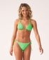 PQ Swim Kelly Green Tie Side Bottom