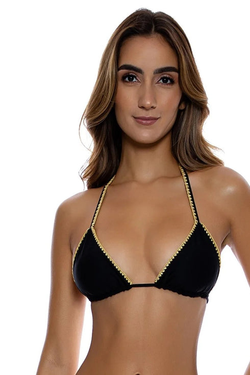 Luli Fama Luli Chic Seamless Triangle Top