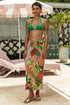 Luli Fama Opulent Eden Ring Maxi Skirt