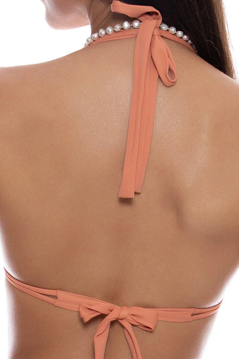 Luli Fama Luli Chic Triangle Halter Top