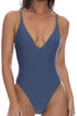 Luli Fama Luli Chic V-neck One Piece Bodysuit