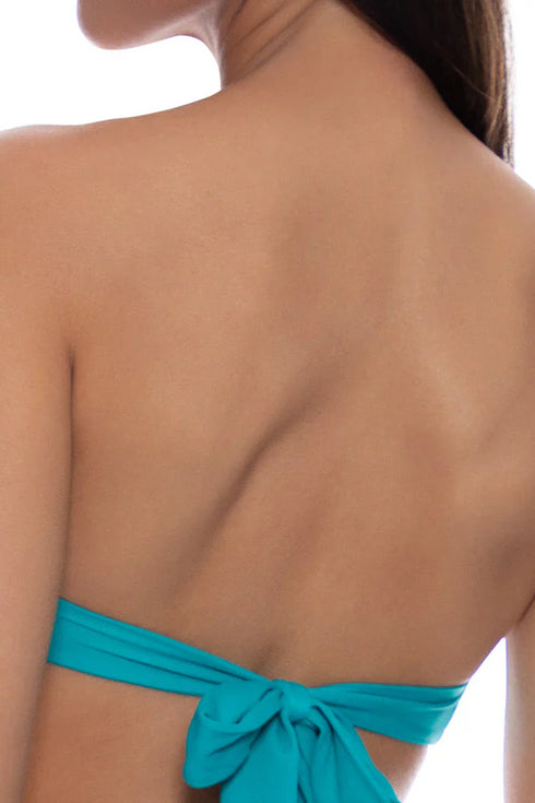 Luli Fama Luli Chic Free Form Bandeau Top