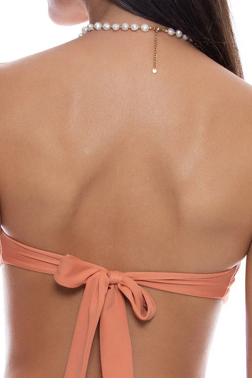 Luli Fama Luli Chic Free Form Bandeau Top