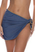Luli Fama Luli Chic Ruffle Sarong Mini Skirt