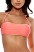 Luli Fama Luli Chic Luxe Stitch Free Form Bandeau Top