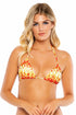 Luli Fama Flame Of Love Triangle Top