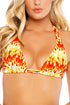 Luli Fama Flame Of Love Triangle Halter Top