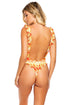Luli Fama Flame Of Love Tank Open Sides Thong One Piece Bodysuit