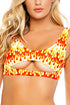 Luli Fama Flame Of Love Open Front Bralette