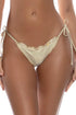 Luli Fama Cosita Buena Wavy Ruched Back Tie Side Bottom