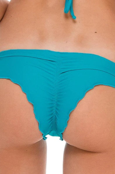 Luli Fama Cosita Buena Wavey Brazilian Ruched Bottom
