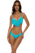 Luli Fama Cosita Buena Plunge Push Up Fringe Underwire