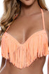 Luli Fama Cosita Buena Underwire Top W/fringe