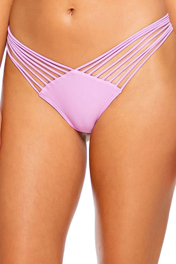 Luli Fama Cosita Buena Strappy Brazilian Ruched Back Bottom