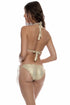 Luli Fama Cosita Buena Tie Side Full Ruched Back
