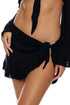 Luli Fama Cosita Buena Ruffle Sarong Mini Skirt