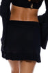 Luli Fama Cosita Buena Ruffle Sarong Mini Skirt