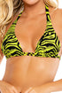 Luli Fama Fierce Call Triangle Halter Top