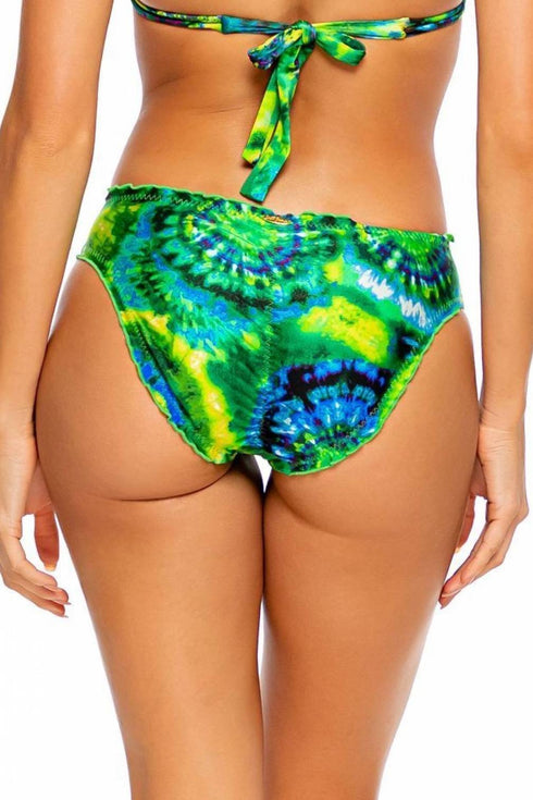 Luli Fama Mystical Garden Seamless Full Ruched Back Bottom