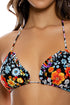 Luli Fama Love Spell Ruffle Triangle Top