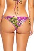 Luli Fama Beyond Wild Wavey Ruched Back Tie Side Bottom