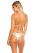 Luli Fama Secret Garden Triangle Top