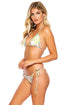 Luli Fama Secret Garden Triangle Top
