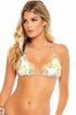 Luli Fama Secret Garden Triangle Top
