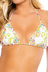 Luli Fama Secret Garden Triangle Top