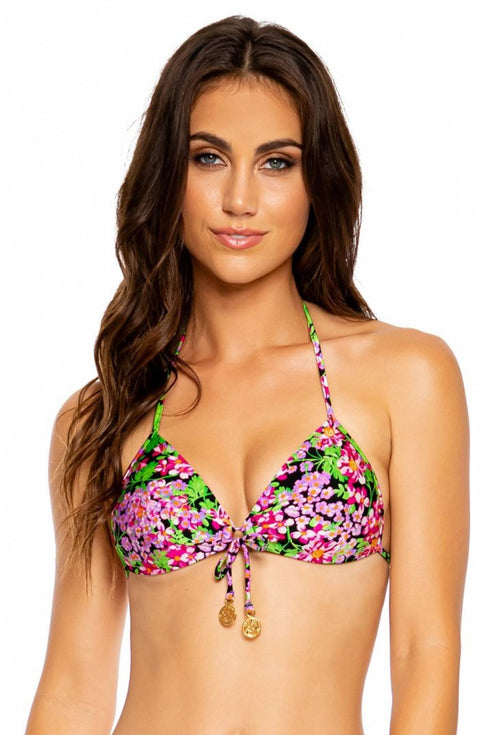 Luli Fama Sexy Seã‘Orita Molded Push Up Bandeau Halter
