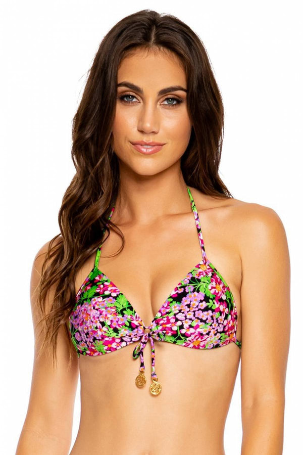 Luli Fama Sexy Seã‘Orita Molded Push Up Bandeau Halter