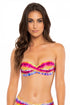 Luli Fama Afterglow Underwire Push Up Bandeau Top