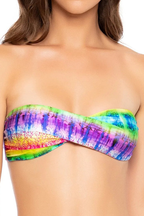 Luli Fama Afterglow Twist Bandeau