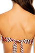 Luli Fama Glam Lovin Wavy Tie Front Bandeau