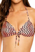 Luli Fama Glam Lovin Molded Push Up Bandeau Halter Top