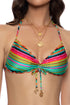 Luli Fama Hola Verano! Wavy Tunnel Bandeau Top