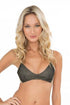 Luli Fama Moon Over Miami Criss-cross Back Bra Top