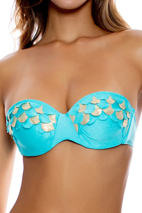 Luli Fama Si, Soy Sirena Scalloped Underwire Push-up Band