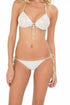Luli Fama Diamantes De Coral Tieside Ruched Full Bottom