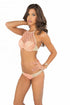 Luli Fama Diamantes De Coral Multi-braid Ruched Back Braz.btm