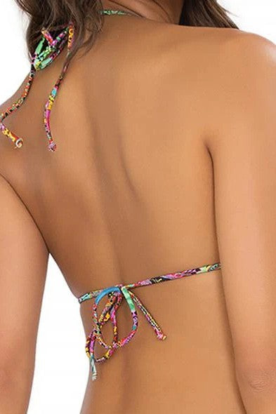 Luli Fama Tornasol Wavey Triangle Top