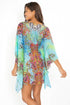 Luli Fama Tornasol Caftan Dress