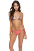 Luli Fama Cha-cha-cha Ruched Brazilian Tie Side Bottom