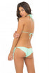 Luli Fama For Your Eyes Only Net Sides Brazilian Ruched Back Tie Side