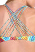 Luli Fama Playa Verano Multi Cross Strap Bra Top