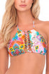 Luli Fama Boho Chic Strings To Braid Halter Top
