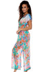 Luli Fama Boho Chic Cap Sleeve Long Caftan
