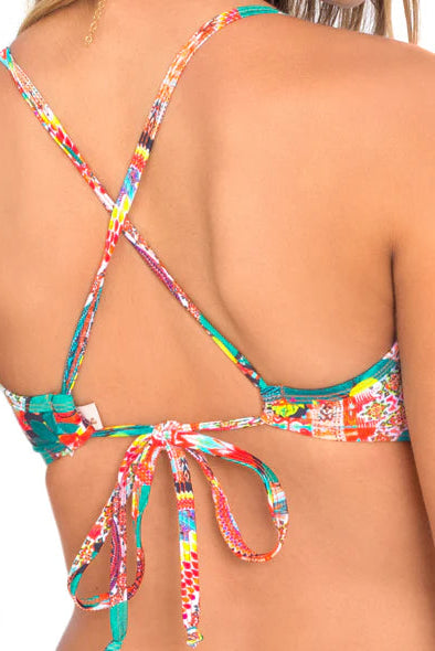 Luli Fama Chasing Waterfalls Underwire Adjustable Top