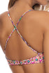 Luli Fama Lil Gem Lace Up Sporty Bra