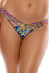 Luli Fama Gipsy Soul Strappy Brazilian Ruched Back Bottom